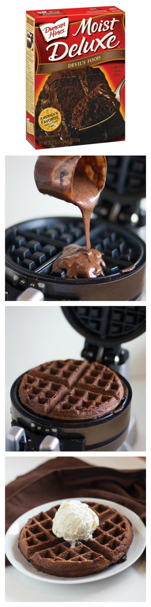 Cake Mix Waffles Recipe