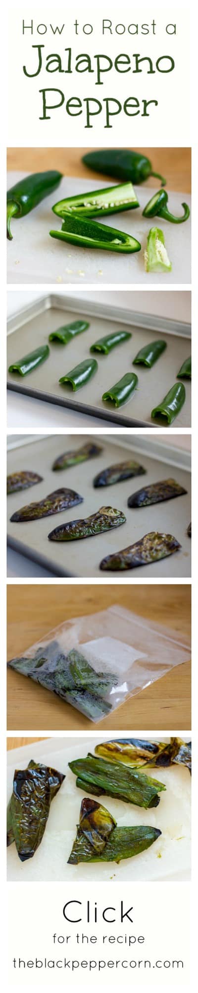 How to roast a jalapeño pepper in the oven