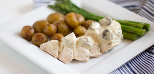 Cognac Mushroom Cream Sauce Recipe