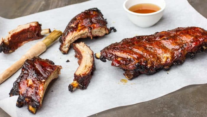 How to grill maple glazed baby back ribs