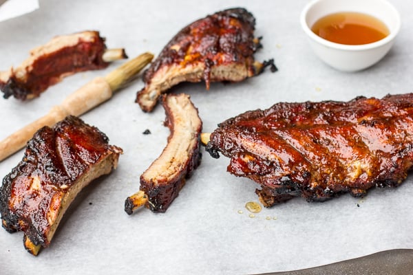 How to grill maple glazed baby back ribs