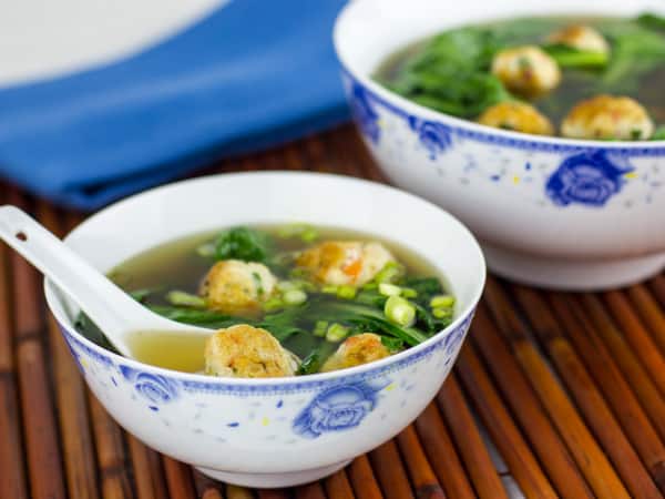 Chicken and Shrimp Meatballs in Star Anise Broth-2