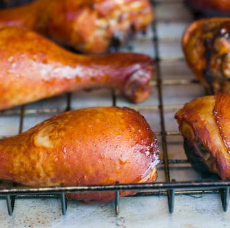 Smoking Chicken Drumsticks