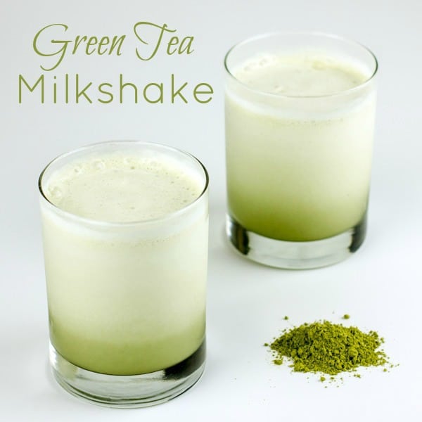 Green Tea Milkshake text