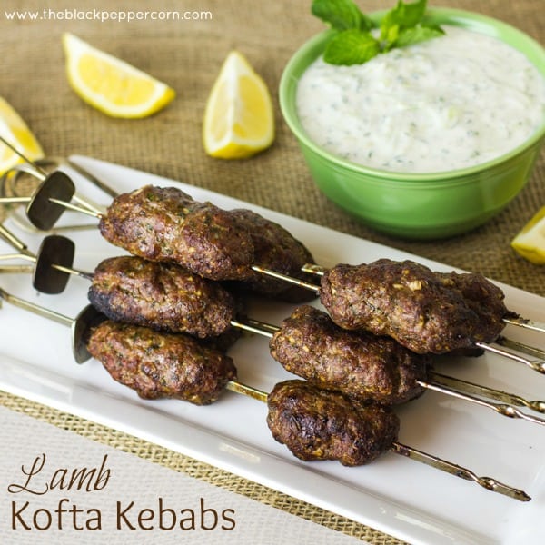 Lamb Kofta Kebabs text