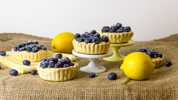 Lemon Blueberry Tart-4