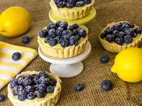 Lemon Blueberry Tart-5