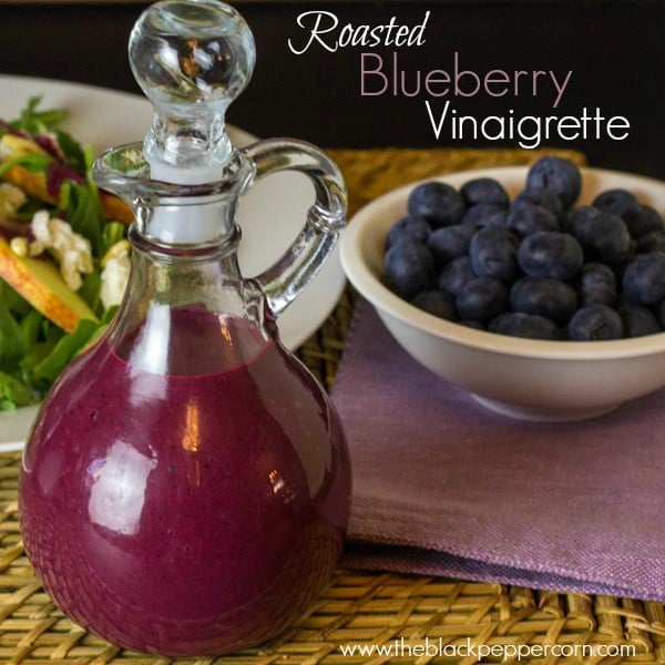 Roasted Blueberry Vinaigrette text