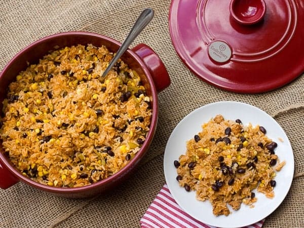 Chorizo Fiesta Rice Bake-3