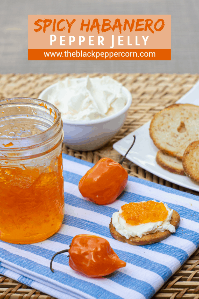 Habanero Pepper Jelly Homemade recipe that is very spicy