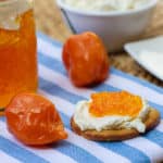 Easy to make sweet red pepper jelly that is great with crackers and cream cheese. Simple canning with instructions for how to process in hot water bath.