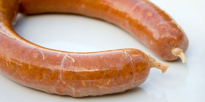 Chorizo sausage spices shop
