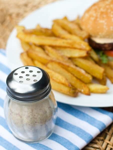 French Fry Seasoning Recipe - great for twice fried french fries!