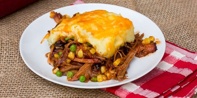 Pulled Pork Shepherd's Pie Recipe using Leftover Smoked 