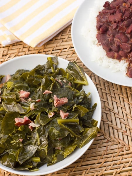 collard greens with ham hock