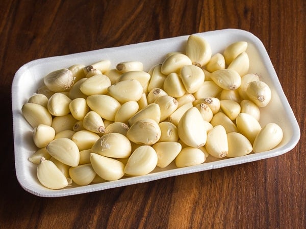 Image result for peeled garlic