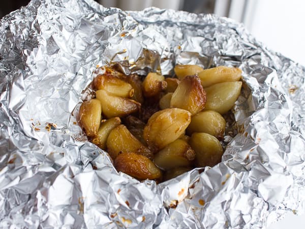 How to Roast Peeled Garlic in the Oven-7