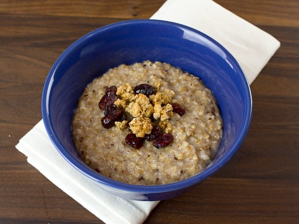 Pressure Cooker Steel Cut Oats and Red River Cereal-2