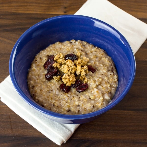 Pressure Cooker Steel Cut Oats and Red River Cereal-3