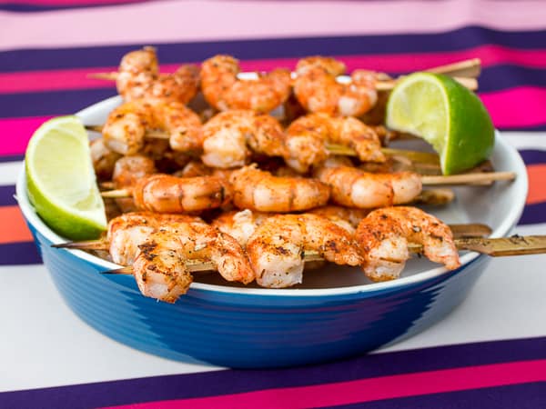 Grilled Cajun Shrimp Skewers-4