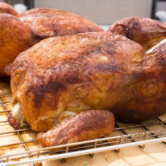 How to smoke a whole chicken in an electric smoker or pellet grill