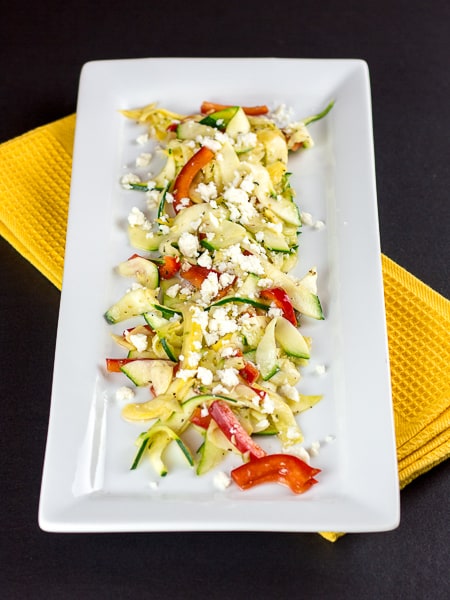 Zucchini and Yellow Squash Salad