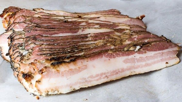 How to make bacon homemade hot smoked-30