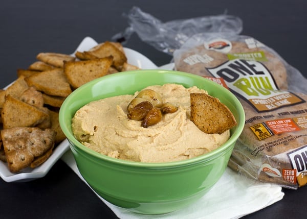 Roasted Garlic Hummus-3