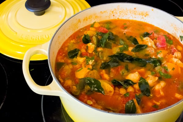 Chicken and zucchini Curry-3