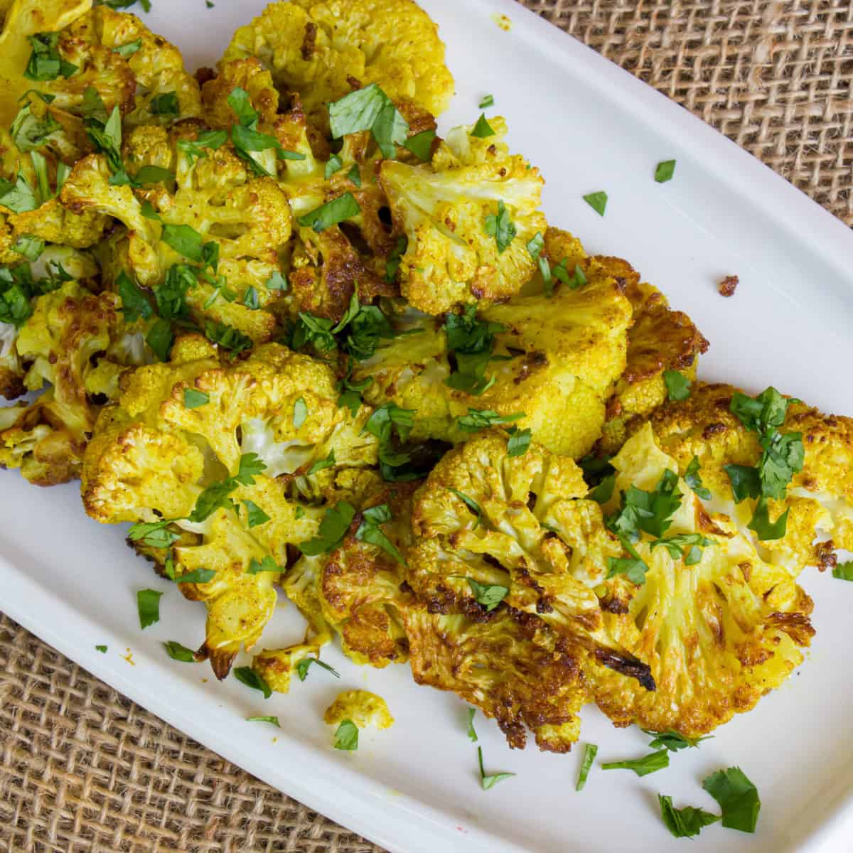 Roasted Curried Cauliflower Recipe Paleo Directions