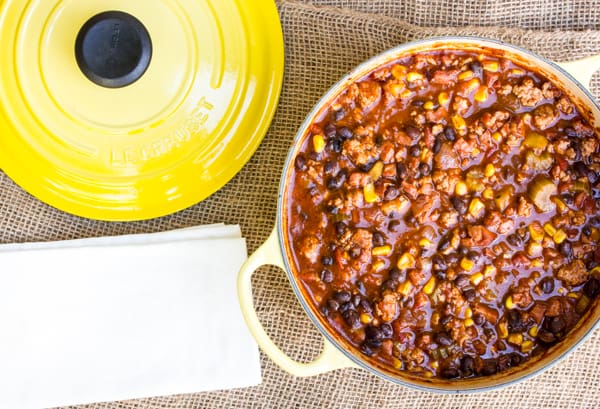 Smoked Pork Black Bean and Corn Chili-10