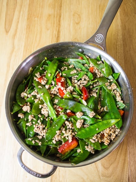 Honey Sriracha Pork and Snow Peas-2