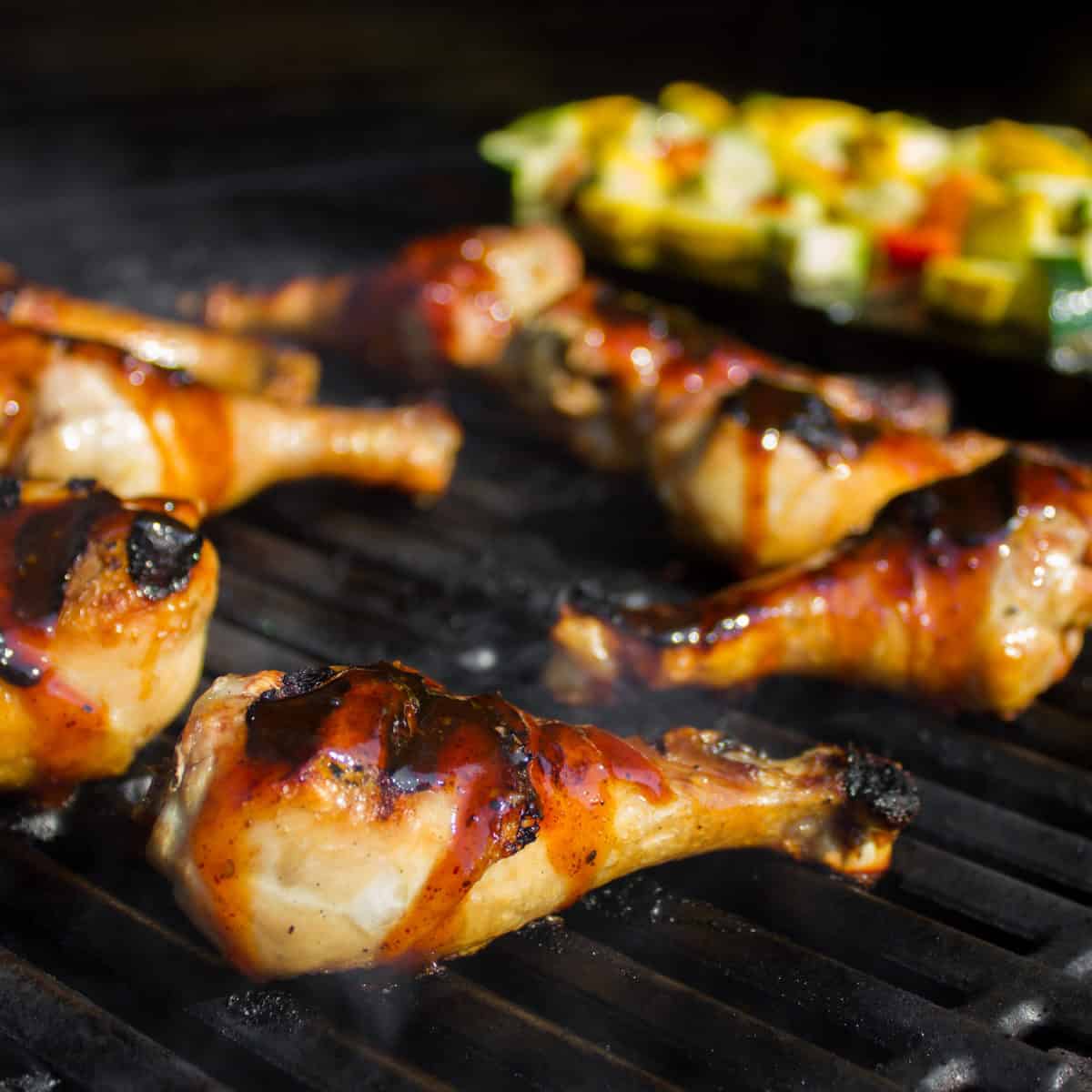 How to Grill Chicken Drumsticks Gas Grill Recipe and Instructions