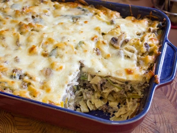 Baked Beef and Zucchini Stroganoff-2