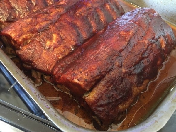 Oven Baked Baby Back Ribs BBQ-2