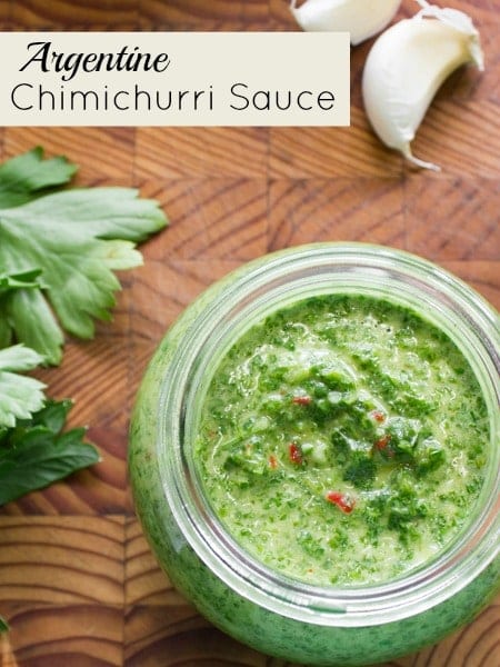 chimichurri food processor pin