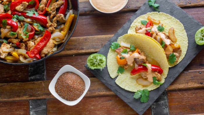 Never buy store-bought fajita mix again with this homemade fajita seasoning recipe, using pantry spices for chicken or steak fajitas or tacos.
