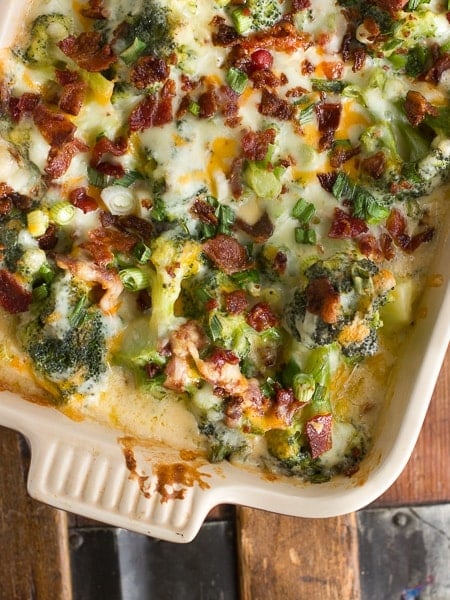 Bacon Cheddar Broccoli Bake tall