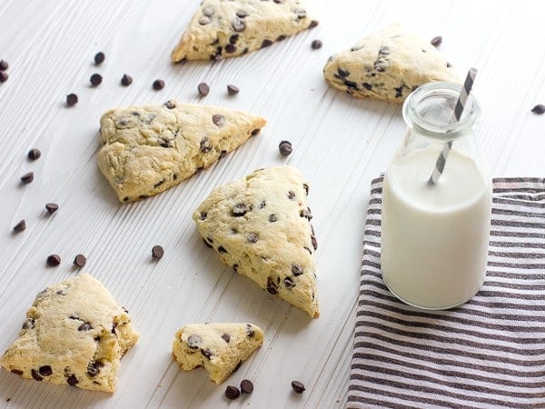 Chocolate Chip Scones hires 4x3