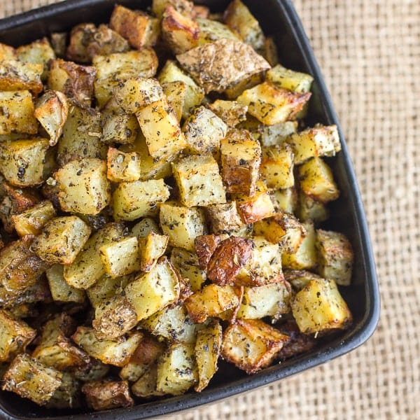 Herb and Garlic Roasted Potatoes