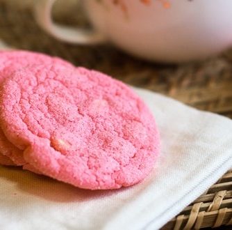 White Chocolate Chip Almond Cookies