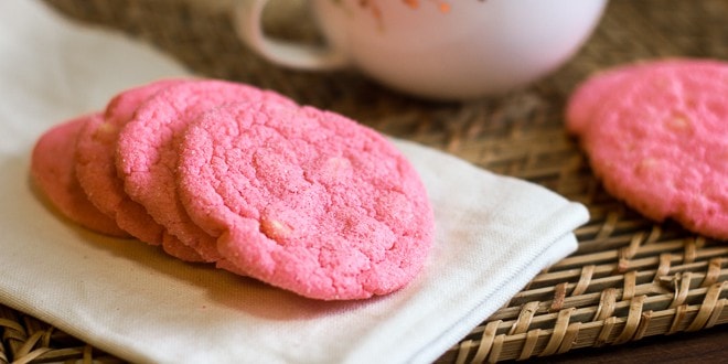 White Chocolate Chip Almond Cookies