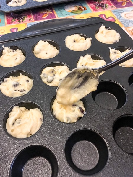 chocolate chip muffins