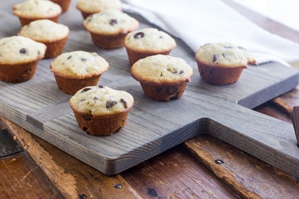 Chocolate Chip Banana Muffins