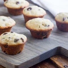 Chocolate Chip Banana Muffins