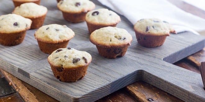 Chocolate Chip Banana Muffins