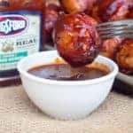 Cheesy BBQ Sausage Bites