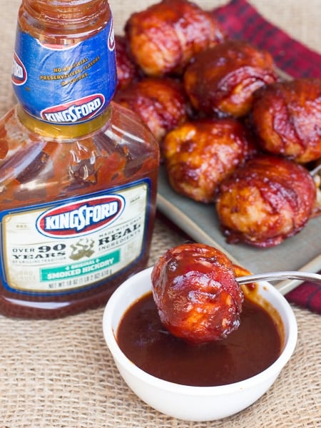 Cheesy BBQ Sausage Bites