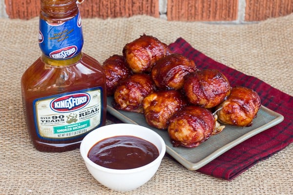 Cheesy BBQ Sausage Bites