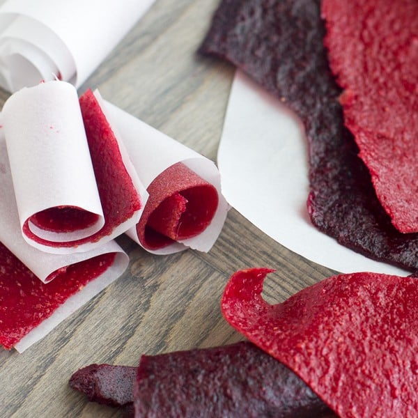 How to Make Fruit Leather with a Food Dehydrator Homemade roll-ups